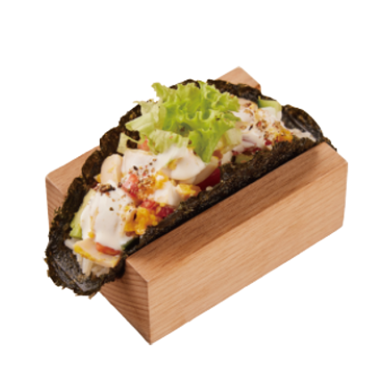 Egg Nori Taco Sushi